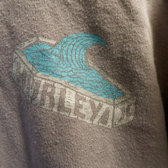 90's HURLEY BACKPRINT HOODIE - Picture 2 of 3